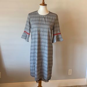[MAAC] “TRUSS” Blue Plaid Pattern Dress - Size Small/XS NWT